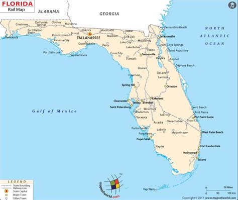 Florida Rail Map