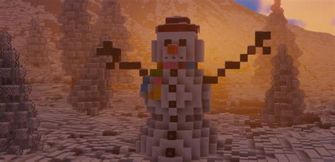 Snowman Minecraft Map