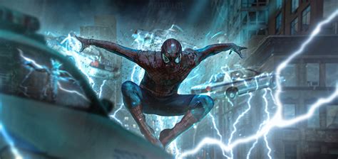 ArtStation - Spider-Man vs Electro