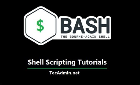 Shell Scripting Tutorial - TecAdmin