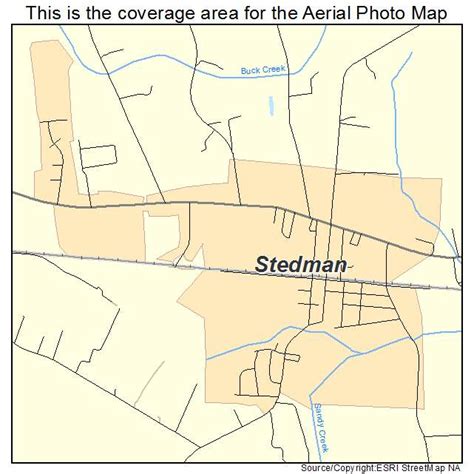 Aerial Photography Map of Stedman, NC North Carolina