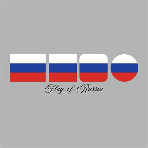 flag of russia nation design artwork 21854193 Vector Art at Vecteezy