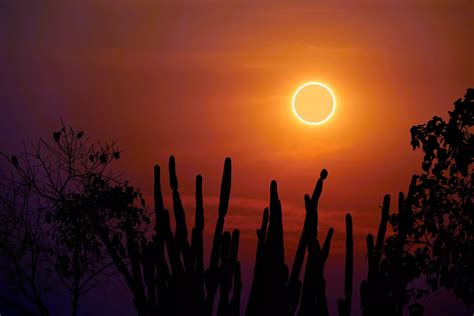 Eclipse solar anular 14 de octubre 2023: cuándo es y en qué estados se verá