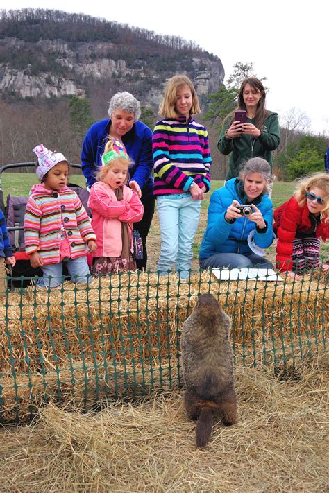 Chimney Rock to host 13th annual Groundhog Day Celebration | Mountain Xpress