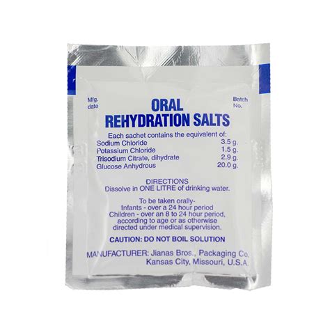 Oral Rehydration Salts – NOLS Store