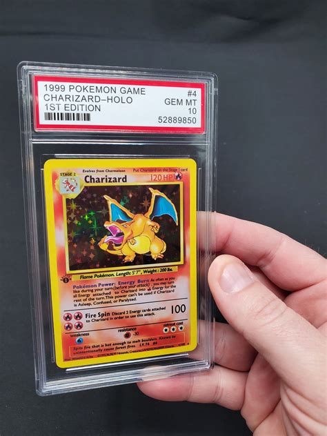 Holographic Charizard Card