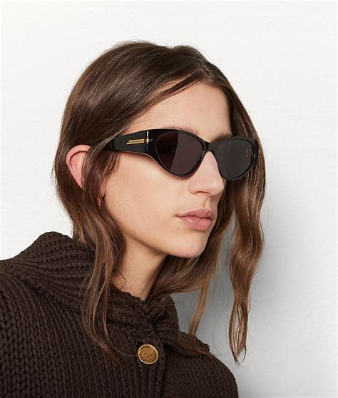 Bottega Veneta The Original 02 Sunglasses in Black - Lyst