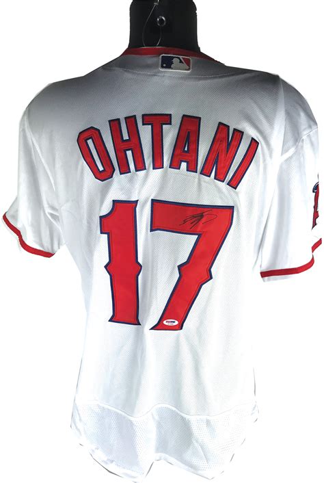 Lot Detail - Shohei Ohtani Signed LA Angels Jersey (PSA/DNA)