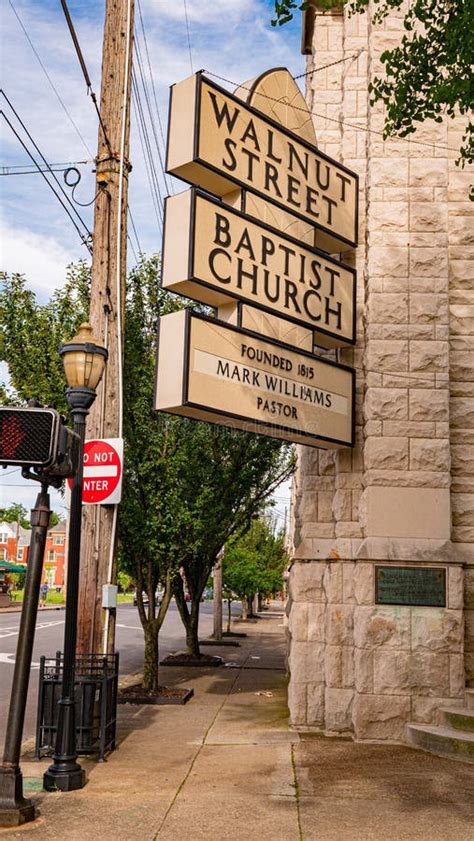 Walnut Street Baptist Church in Old Louisville - LOUISVILLE. USA - JUNE 14, 2019 Editorial Stock ...