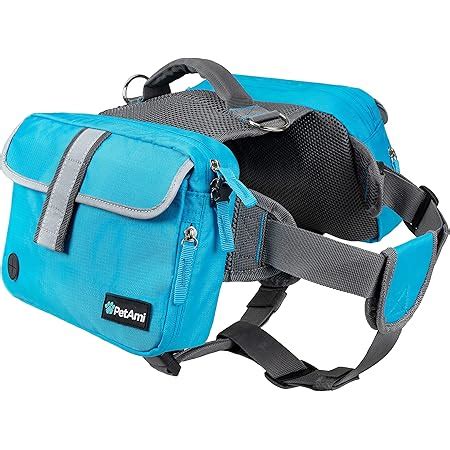 Amazon.com : PetAmi Dog Backpack Saddle Bag for Medium Large Dogs, Dog Saddlebag for Dogs to ...