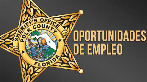 Polk County Sheriff's Office Employment Opportunities - YouTube