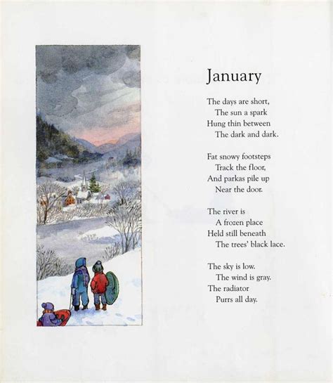 Read Me A Story: January - Find "January" in A Child's Calendar, a ...