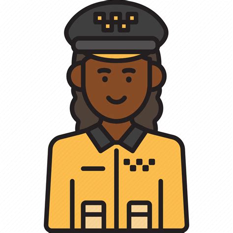 Driver, female, taxi, cab, uniform, woman icon - Download on Iconfinder