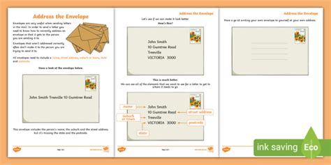 Envelope address template - brainpassa