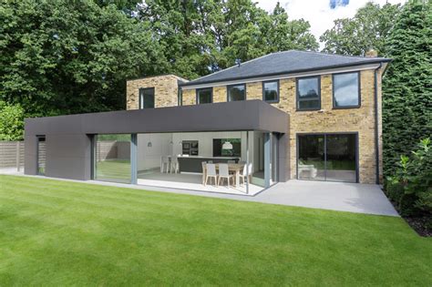 A New Extension Connects The Kitchen With The Garden At This House