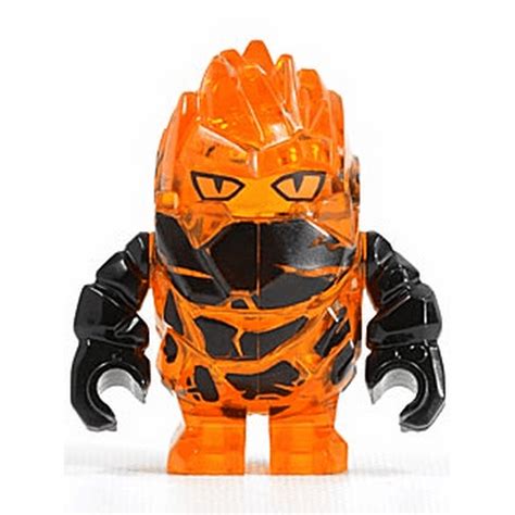 LEGO Power Miners Rock Monster - Firax (Trans-Orange) Minifigure ...