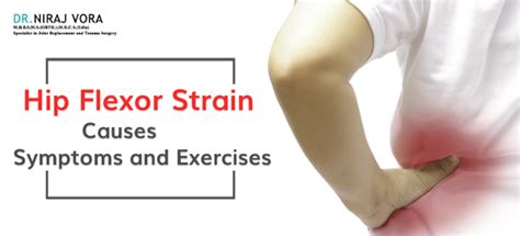 Hip Flexor Strain Causes, Symptoms and Exercises