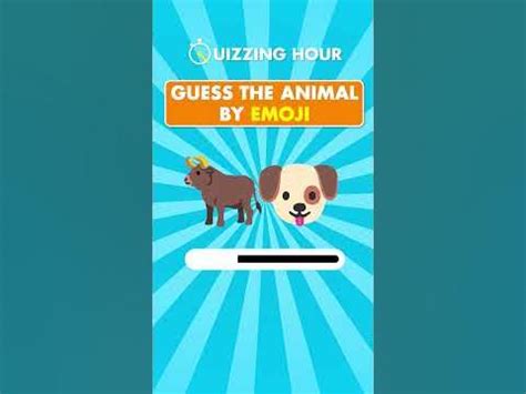 Guess the animal by emoji | Animal Emoji Quiz - YouTube