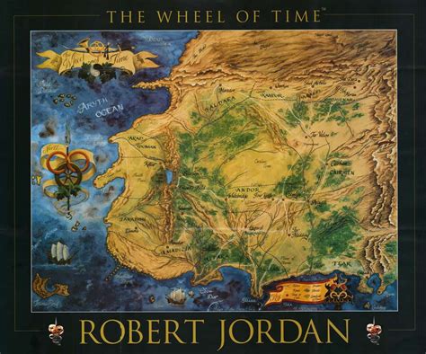 Robert Jordan Wheel Of Time Map