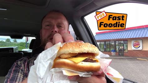 Burger King Rodeo Cheeseburger Review - YouTube