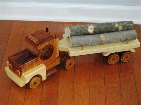 Wood Log Carrier Truck - Etsy