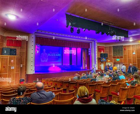 Inside Babbacombe Theatre. A small theatre in the seaside town of Torquay Stock Photo - Alamy