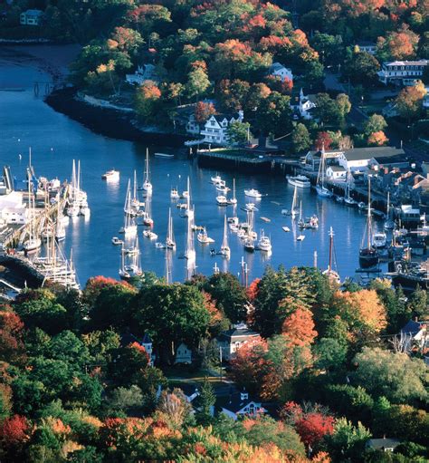 Camden, Maine...Spent three weeks in August and Sept., on our sailboat ...