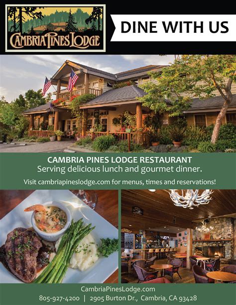 Cambria Pines Lodge - San Luis Obispo County Visitors Guide