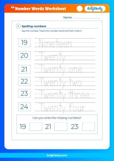 Spelling and writing of whole number words and decimals worksheets - Worksheets Library