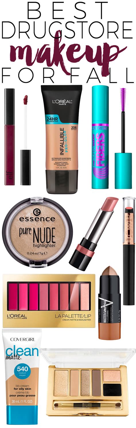 Top 10 Drugstore Makeup Buys for Fall. — Beautiful Makeup Search