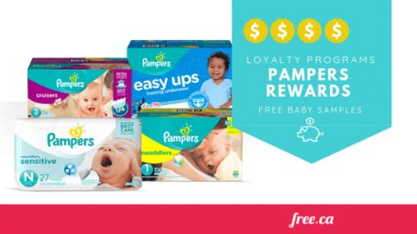 Pampers Free Samples Canada: Join Pampers Rewards