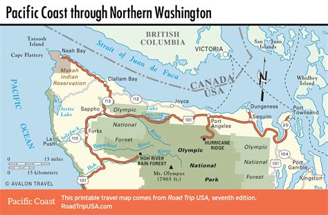 Map Of Northern Washington - Draw A Topographic Map