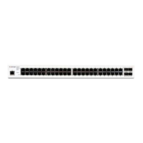 Shouki - Fortinet FortiSwitch 248E-POE Managed L2 Gigabit Ethernet (10/100/1000) White 1U Power ...