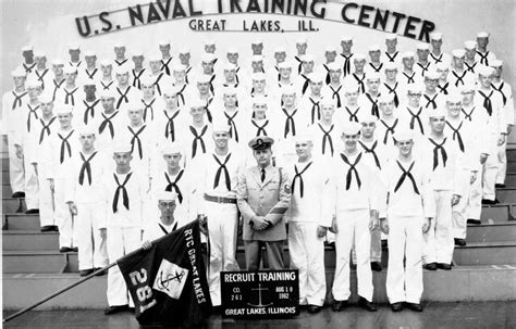 Great Lakes, IL Naval Training Center - 1962,Great Lakes NTC, Company 261 | Training center, Us ...