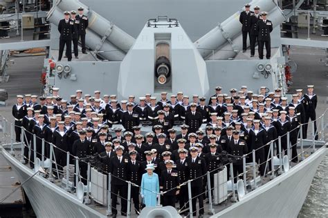 Hello, Sailors! Queen Elizabeth Visits Crew of British Ship - NBC News