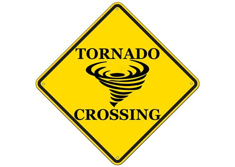 Tornado Warning Sign