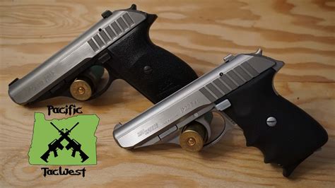 Sig P232 Two Tone and Stainless (SL) Comparison: Disassembly/Field ...