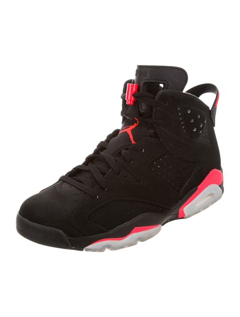 DoNotUse1223 Nike Air Jordan Retro 6 High-Top Sneakers - Black High-Top ...