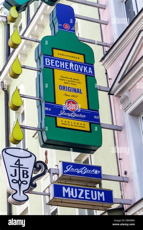 Becherovka Stock Photos & Becherovka Stock Images - Alamy