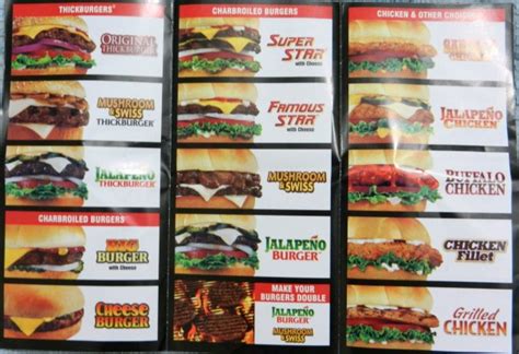 Hardee's Menu - Restaurants Uncut