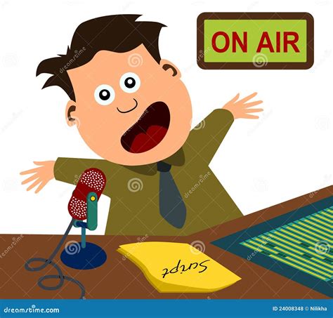 Announcer Stock Illustrations – 3,601 Announcer Stock Illustrations ...