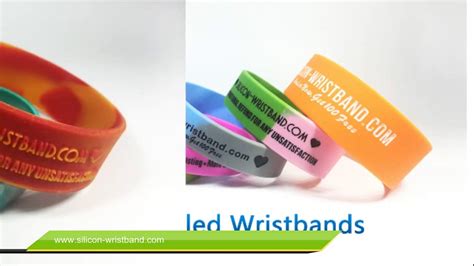 Custom Your Own Silicone Wristband | Rubber Bracelets - YouTube