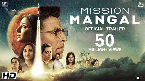 Mission Mangal | Official Trailer | Akshay | Vidya | Sonakshi | Taapsee ...