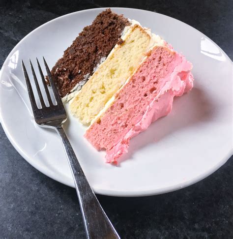 Neapolitan Cake - Hummingbird Thyme