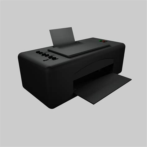 printer scanner 3d model