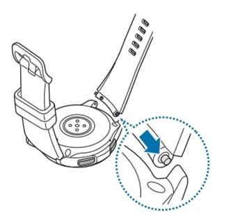 How to wear and replace the band for the Galaxy Watch | Samsung NZ