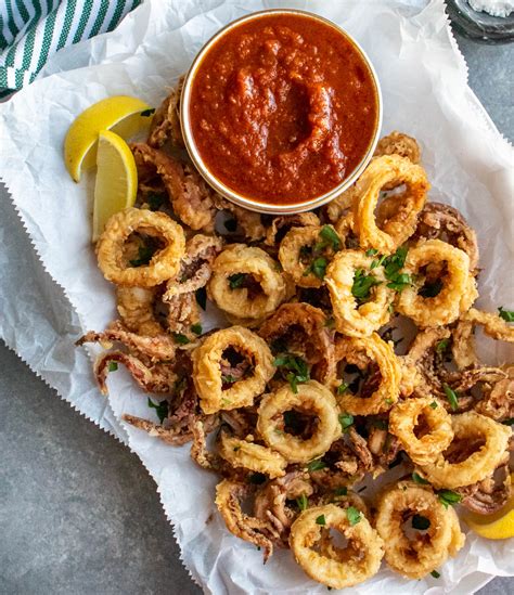 Easy Fried Calamari | Carolyn's Cooking