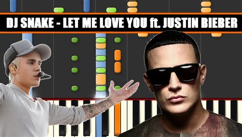 LET ME LOVE YOU (DJ Snake ft. Justin Bieber) Piano Tutorial / Cover SYNTHESIA + MIDI File - YouTube