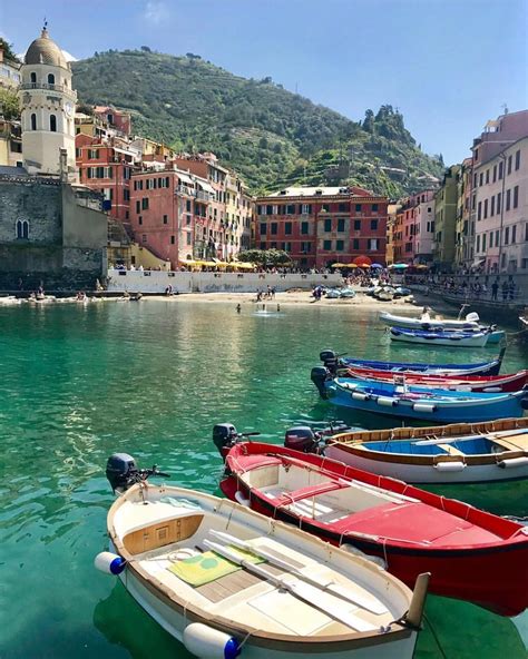 Vernazza - Italy ️ ️ ️ Credits @loucosporviagem . #beachesnresorts for a feature ️ | Vernazza ...