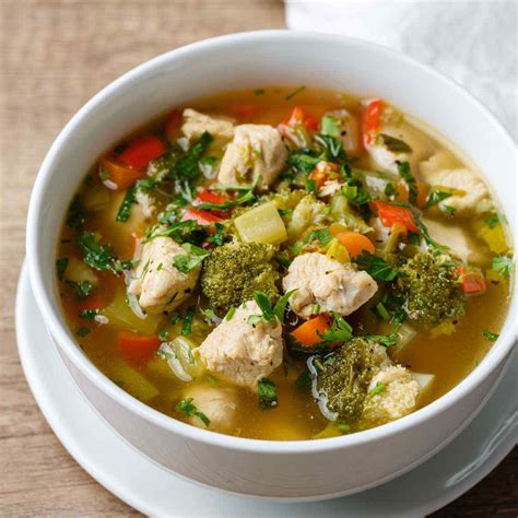 Chicken Bone Broth Soup (Keto-friendly) - Keto Pots